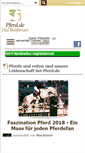 Mobile Screenshot of pferd.de